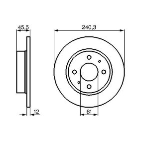 Bremsscheibe 0 986 478 368 von BOSCH günstig für 28,37 € online kaufen