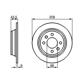 Bremsscheibe 0 986 478 374 von BOSCH günstig für 27,05 € online kaufen