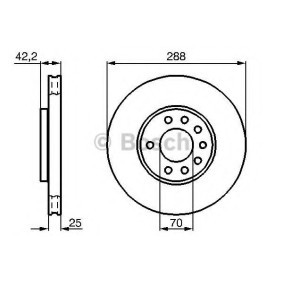 Bremsscheibe 0 986 478 423 von BOSCH günstig für 228,57 € online kaufen