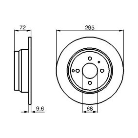 Bremsscheibe 0 986 478 640 von BOSCH günstig für 46,02 € online kaufen