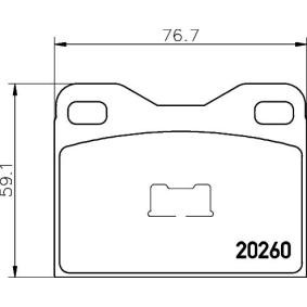 Achetez des Plaquettes de frein MINTEX MDB2424 à prix pour 1,22 €