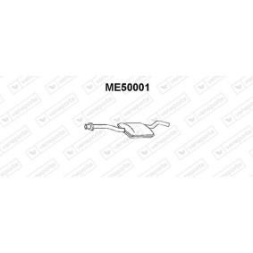 Mittelschalldämpfer für MERCEDES-BENZ von VENEPORTE