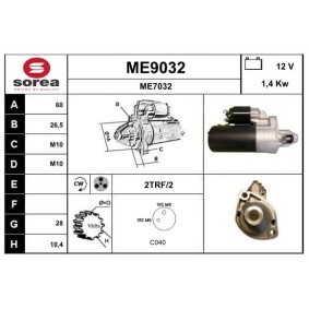 Acquista Motorino avviamento da SNRA ME9032 a buon mercato per soli 200,65 €