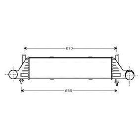 Compre Intercooler de AVA COOLING SYSTEMS online para SLK (R170) a preços moderados