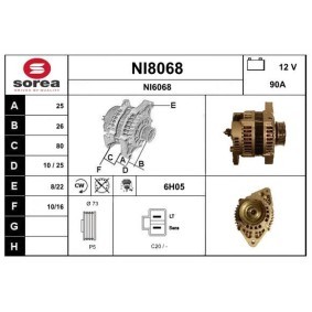 Compre Alternador da SNRA NI8068 a um preço baixo por 233,38 €