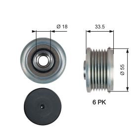 Acquista Dispositivo ruota libera alternatore da GATES OAP7216 a buon mercato per soli 68,98 €