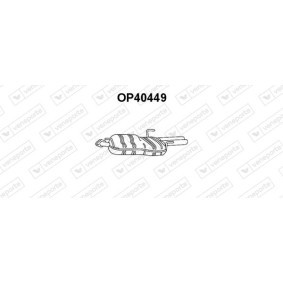 Comprar Silenciador trasero de VENEPORTE OP40386 a bajo precio de 113,75 €