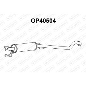 Comprar Silenciador delantero de VENEPORTE OP40504 a bajo precio de 120,37 €