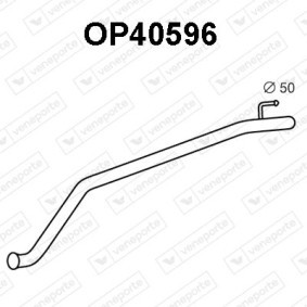 Abgasrohr OP40596 von VENEPORTE günstig für 44,27 € online kaufen