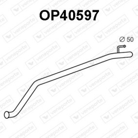 Abgasrohr OP40597 von VENEPORTE günstig für 42,97 € online kaufen