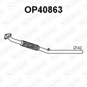 Achetez des Tuyau d'échappement VENEPORTE OP40863 à prix pour 81,61 €