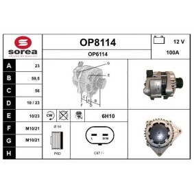 Compre Alternador da SNRA OP8114 a um preço baixo por 288,13 €