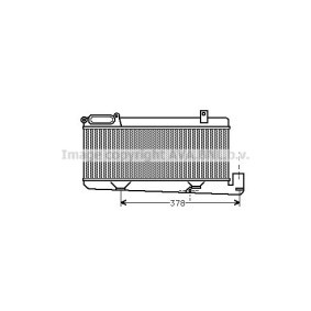 Köp Intercooler av PRASCO PE4120 till det låga priset 13276,01 kr