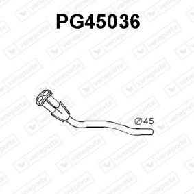 Compre Tubo de escape de VENEPORTE online para 504 Descapotable a precios moderados