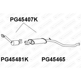 Katalysator PG45346K von VENEPORTE günstig für 252,84 € online kaufen