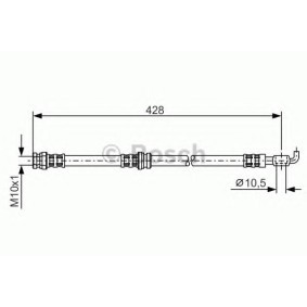 Bremsschlauch 1 987 476 166 von BOSCH günstig für 19,84 € online kaufen