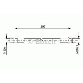 Comprar Latiguillo de freno de BOSCH 1 987 476 290 a bajo precio de 24,17 €