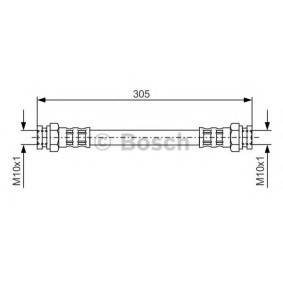 Bremsschlauch 1 987 476 678 von BOSCH günstig für 10,36 € online kaufen
