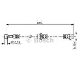 Bremsschlauch 1 987 476 997 von BOSCH günstig für 24,51 € online kaufen