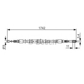 Achetez des Câble de frein à main BOSCH 1 987 477 305 à prix pour 29,68 €