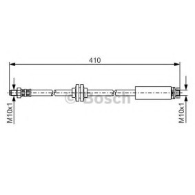 Bremsschlauch 1 987 481 022 von BOSCH günstig für 20,41 € online kaufen