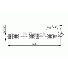 Bremsschlauch 1 987 481 025 von BOSCH günstig für 29,88 € online kaufen