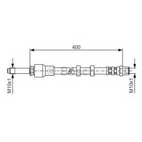 Bremsschlauch 1 987 481 296 von BOSCH günstig für 31,13 € online kaufen