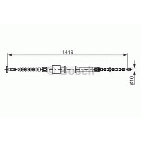 Acquista Cavo freno a mano da BOSCH 1 987 482 178 a buon mercato per soli 18,98 €