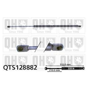 Acquista Ammortizzatore pneumatico cofano motore da QUINTON HAZELL QTS128882 a buon mercato per soli 21,18 €