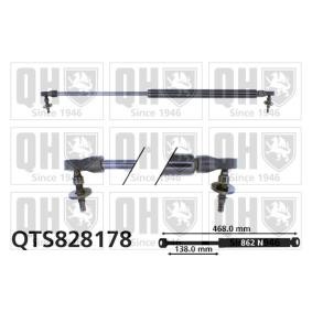 Köp Gasfjäder till baklucka av QUINTON HAZELL QTS828178 till det låga priset 297,56 kr