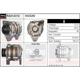 Comprar Alternador de DELCO REMY RAA14314 a bajo precio de 139,34 €