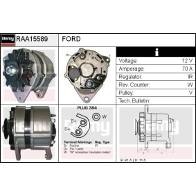 Compre Alternador da DELCO REMY RAA15589 a um preço baixo por 110,45 €