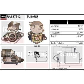 Anlasser für SUBARU von DELCO REMY