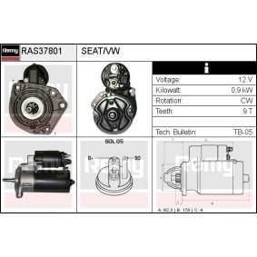 Compre Motor de arranque da DELCO REMY RAS37801 a um preço baixo por 96,07 €