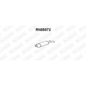 Compre Panela de escape traseira da VENEPORTE RN55072 a um preço baixo por 49,74 €