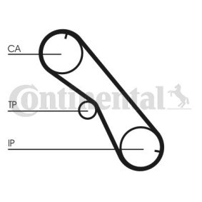 Compre Correa de distribución de CONTITECH online para HILUX Pick-up (GUN1_) a precios moderados