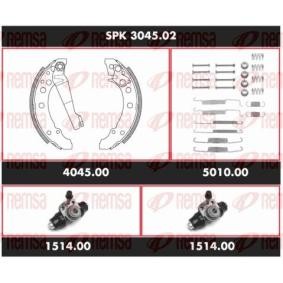 Achetez des Kit de freins, freins à tambours REMSA SPK 3045.02 à prix pour 46,27 €