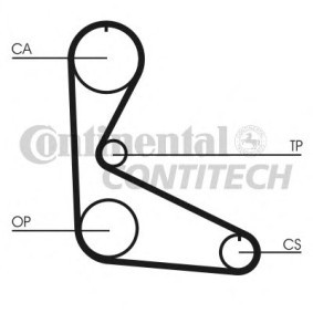 Achetez des Kit de distribution de chez CONTITECH en ligne pour Fiorino I Van (147) à prix modérés