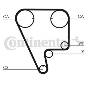 Comprar Kit de correa de distribución de CONTITECH CT794K1 a bajo precio de 71,34 €
