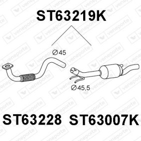 Katalysator ST63079K von VENEPORTE günstig für 195,98 € online kaufen