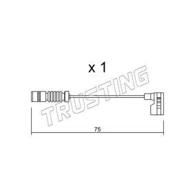 Warnkontakt, Bremsbelagverschleiß SU.251 von TRUSTING günstig für 46,34 € online kaufen
