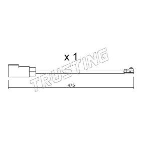 Warnkontakt, Bremsbelagverschleiß SU.329 von TRUSTING günstig für 6,56 € online kaufen