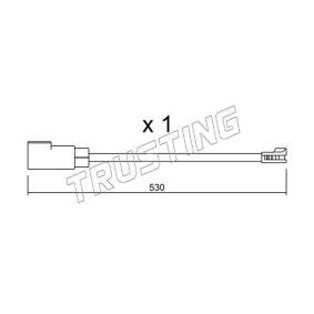 Warnkontakt, Bremsbelagverschleiß SU.340 von TRUSTING günstig für 47,73 € online kaufen