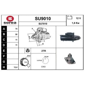 Anlasser SU9010 von SNRA günstig für 277,04 € online kaufen