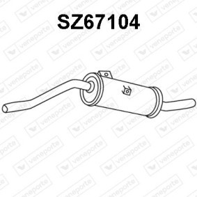 Comprar Silenciador trasero de VENEPORTE SZ67004 a bajo precio de 156,89 €