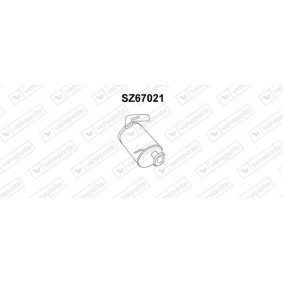 Comprar Silenciador trasero de VENEPORTE SZ67057 a bajo precio de 136,44 €