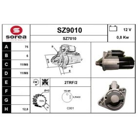 Anlasser SZ9010 von SNRA günstig für 166,85 € online kaufen