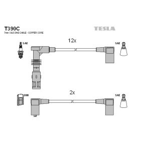 Comprar Juego de cables de encendido de TESLA T390C a bajo precio de 157,58 €