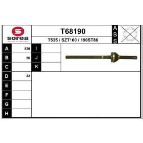 Comprar Árbol de transmisión de EAI T68190 a bajo precio de 151,25 €