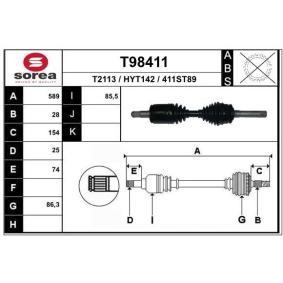 Compre Veio de transmissão de EAI online para GALLOPER II (JK-01) a preços moderados